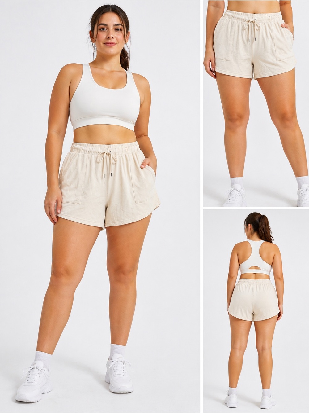 Universal Thread Ivory Drawstring Lounge Shorts